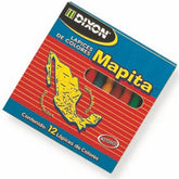 Color de Madera Cortos Mapita Redondo Colores Est.c/12 Vinci® 44705 Estuche 7501147410217 01